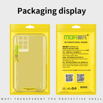 For ZTE Nubia Z40S Pro MOFI Ming Series Ultra-thin TPU Phone Case(Transparent) - ZTE Cases by MOFI | Online Shopping South Africa | PMC Jewellery