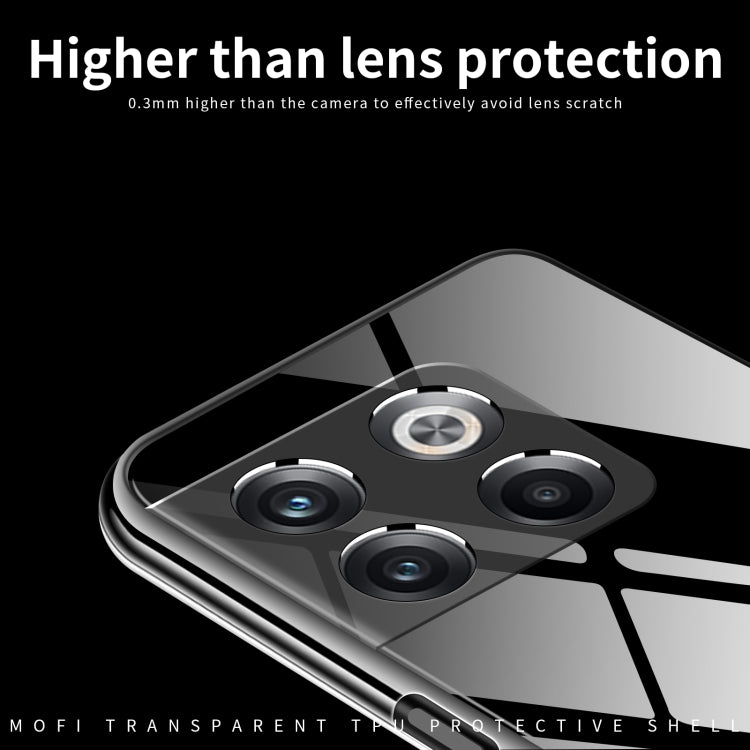For OnePlus 10T / Ace Pro MOFI Ming Series Ultra-thin TPU Phone Case(Transparent) - OnePlus Cases by MOFI | Online Shopping South Africa | PMC TechLife