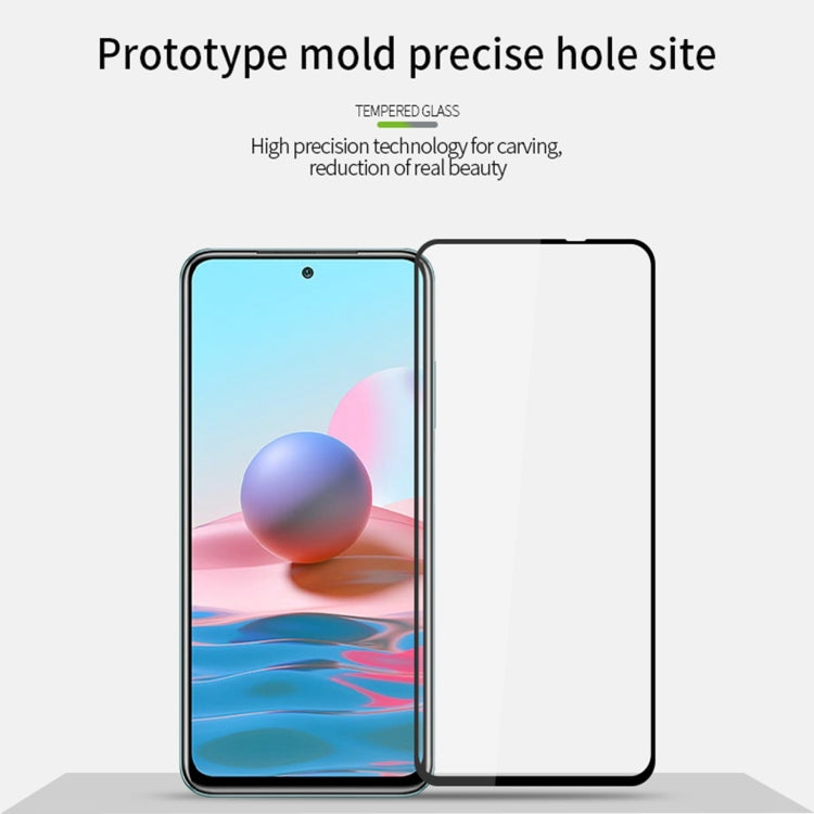 For Xiaomi Poco M5S MOFI 9H 2.5D Full Screen Tempered Glass Film(Black) -  by MOFI | Online Shopping South Africa | PMC TechLife