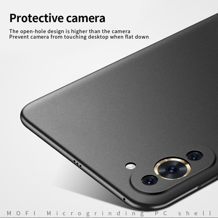 For Huawei Nova 10 MOFI Fandun Series Frosted PC Ultra-thin Phone Case(Black) - Huawei Cases by MOFI | Online Shopping South Africa | PMC TechLife | Buy Now Pay Later Mobicred