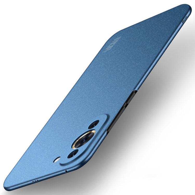 For Huawei Nova 10 MOFI Fandun Series Frosted PC Ultra-thin Phone Case(Blue) - Huawei Cases by MOFI | Online Shopping South Africa | PMC TechLife | Buy Now Pay Later Mobicred