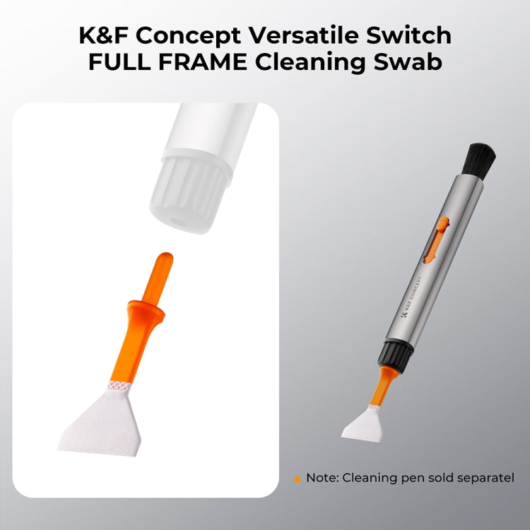 K&F CONCEPT SKU.1902 Replaceable Cleaning Pen Set with with 20pcs Full Frame APS-C Cleaning Swabs -  by K&F | Online Shopping South Africa | PMC Jewellery | Buy Now Pay Later Mobicred