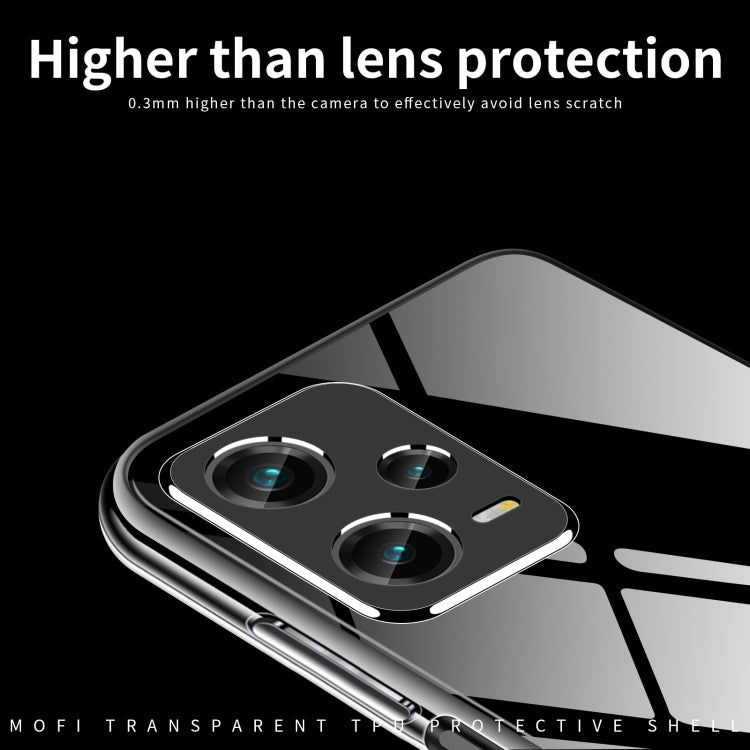 For Xiaomi Redmi Note 12 Pro+ China MOFI Ming Series Ultra-thin TPU Phone Case(Transparent) - Note 12 Pro+ Cases by MOFI | Online Shopping South Africa | PMC TechLife