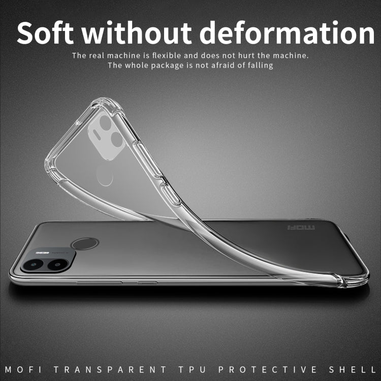For Xiaomi Redmi A1+ MOFI Ming Series Ultra-thin TPU Phone Case(Transparent) - Xiaomi Cases by MOFI | Online Shopping South Africa | PMC TechLife