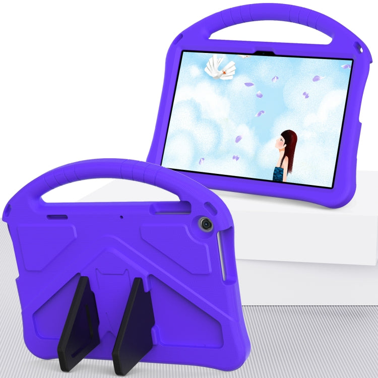 For Lenovo Tab M10 3rd Gen TB328FU / TB328XU 2022 EVA Shockproof Tablet Protective Case with Holder(Purple) - Lenovo by PMC TechLife | Online Shopping South Africa | PMC TechLife | Buy Now Pay Later Mobicred