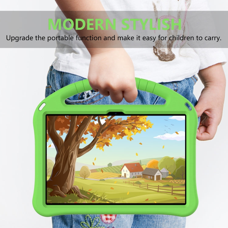 For Lenovo Tab M10 3rd Gen TB328FU / TB328XU 2022 EVA Shockproof Tablet Protective Case with Holder(Green) - Lenovo by PMC TechLife | Online Shopping South Africa | PMC TechLife | Buy Now Pay Later Mobicred