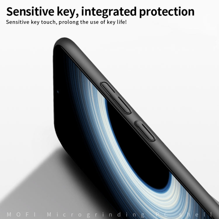 For Xiaomi 12T / Redmi K50 Ultra MOFI Micro Frosted PC Ultra-thin Hard Case(Black) - free shipping - PMC TechLife - Order now!