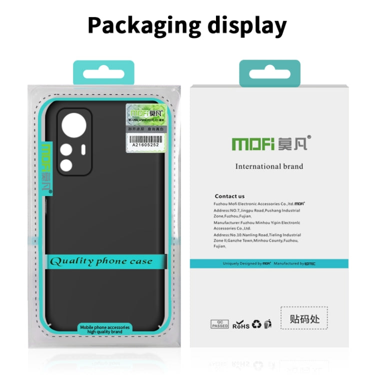 For Xiaomi 12s Ultra MOFI Micro Frosted PC Ultra-thin Hard Case(Black) - free shipping - PMC TechLife - Order now!