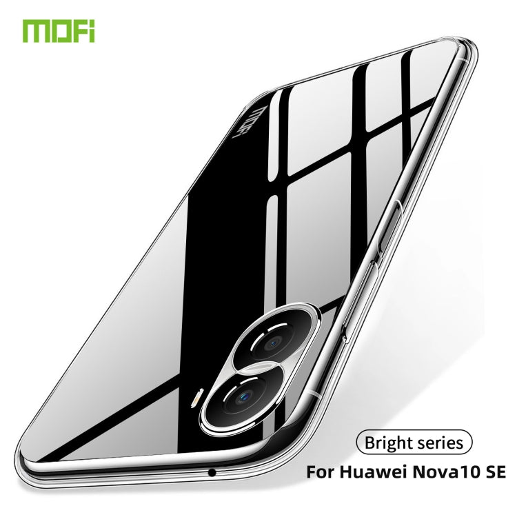 For Huawei Nova 10 SE MOFI Ming Series Ultra-thin TPU Phone Case(Transparent) - Huawei Cases by MOFI | Online Shopping South Africa | PMC TechLife | Buy Now Pay Later Mobicred