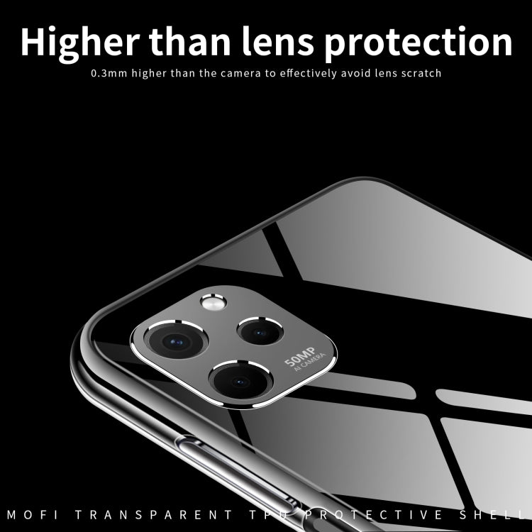 For Huawei Nova Y61 MOFI Ming Series Ultra-thin TPU Phone Case(Transparent) - Huawei Cases by MOFI | Online Shopping South Africa | PMC TechLife | Buy Now Pay Later Mobicred