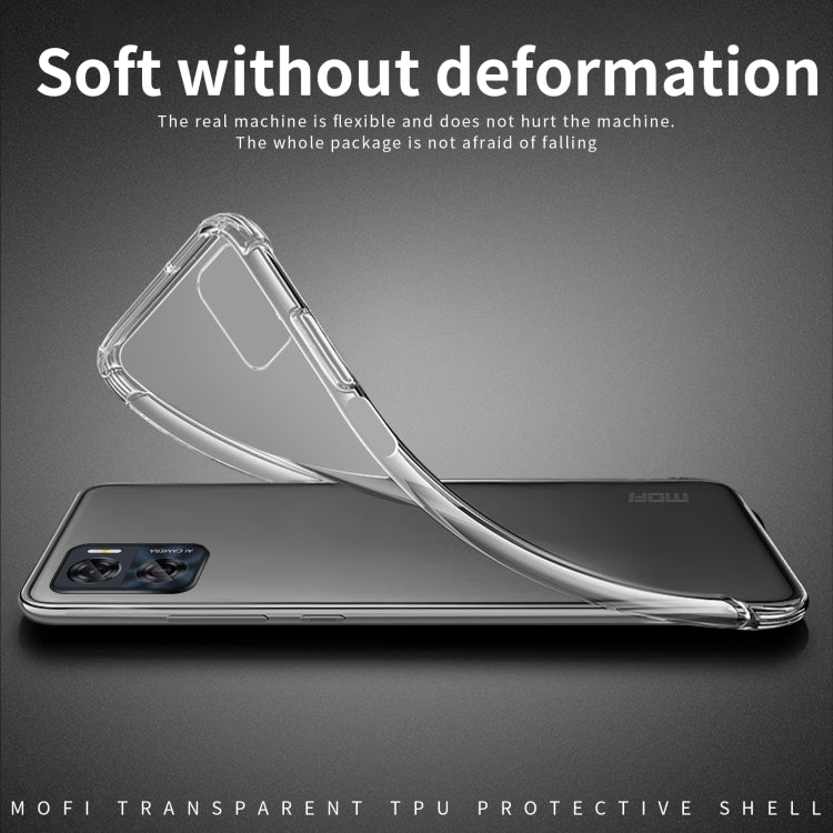 For Motorola Moto E22 / E22i MOFI Ming Series Ultra-thin TPU Phone Case(Transparent) - free shipping - PMC TechLife - Order now!