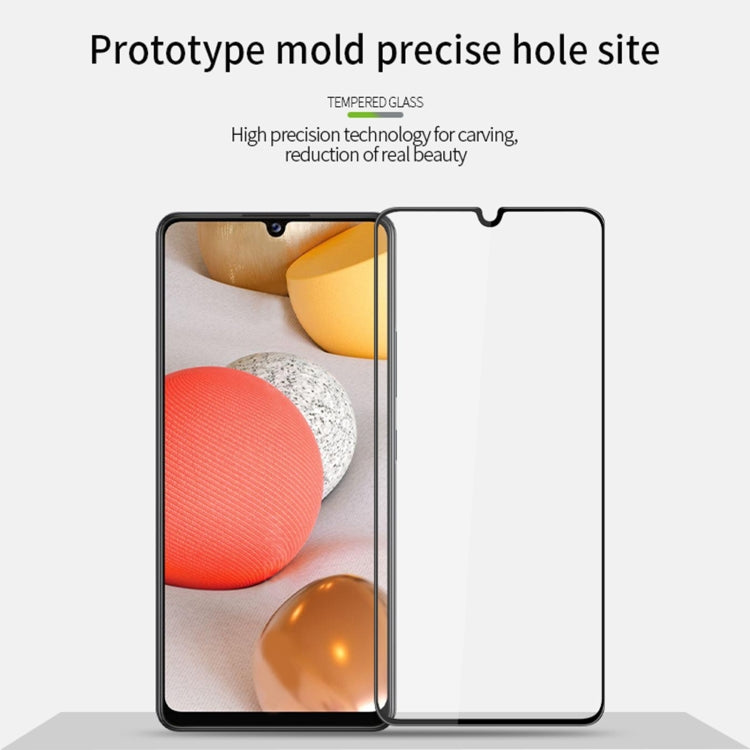 For Samsung Galaxy A14 5G MOFI 9H 3D Explosion-proof Curved Screen Tempered Glass Film(Black) - Galaxy Tempered Glass by MOFI | Online Shopping South Africa | PMC TechLife