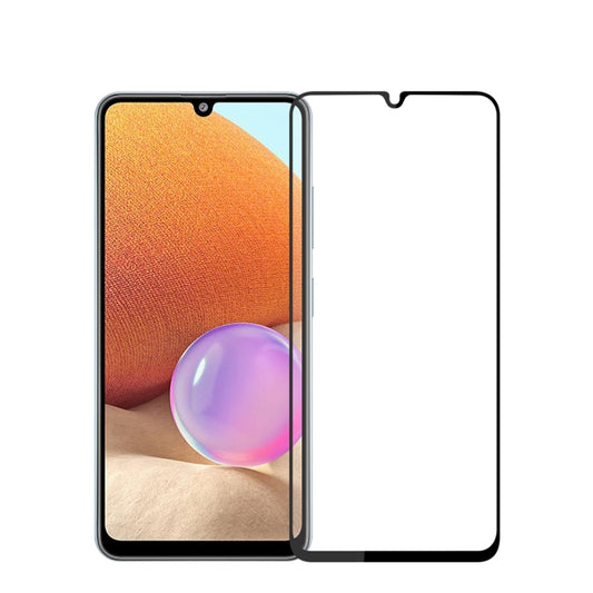 For Samsung Galaxy A14 5G MOFI 9H 2.5D Full Screen Tempered Glass Film(Black) - Galaxy Tempered Glass by MOFI | Online Shopping South Africa | PMC Jewellery