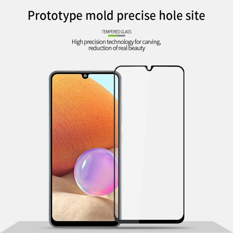 For Samsung Galaxy A14 5G MOFI 9H 2.5D Full Screen Tempered Glass Film(Black) - Galaxy Tempered Glass by MOFI | Online Shopping South Africa | PMC Jewellery