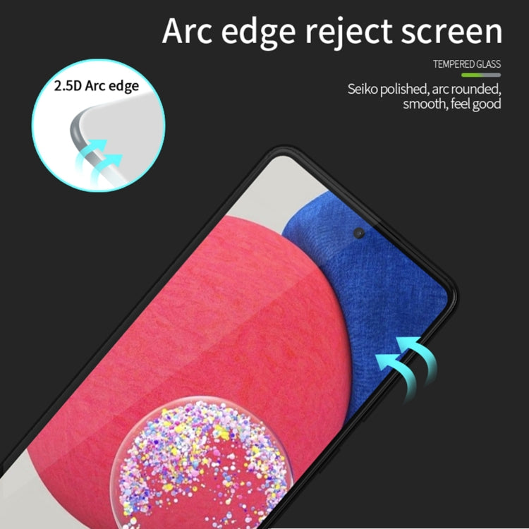 For Samsung Galaxy A54 5G MOFI 9H 2.5D Full Screen Tempered Glass Film(Black) - Galaxy Tempered Glass by MOFI | Online Shopping South Africa | PMC TechLife | Buy Now Pay Later Mobicred