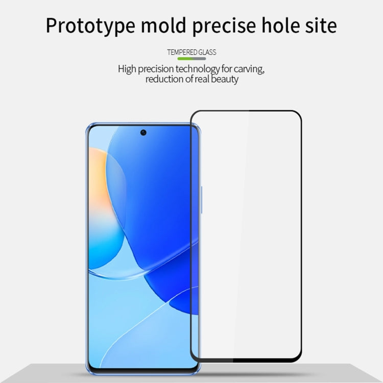 For Huawei nova 10 SE MOFI 9H 2.5D Full Screen Tempered Glass Film(Black) - Huawei Tempered Glass by MOFI | Online Shopping South Africa | PMC TechLife | Buy Now Pay Later Mobicred