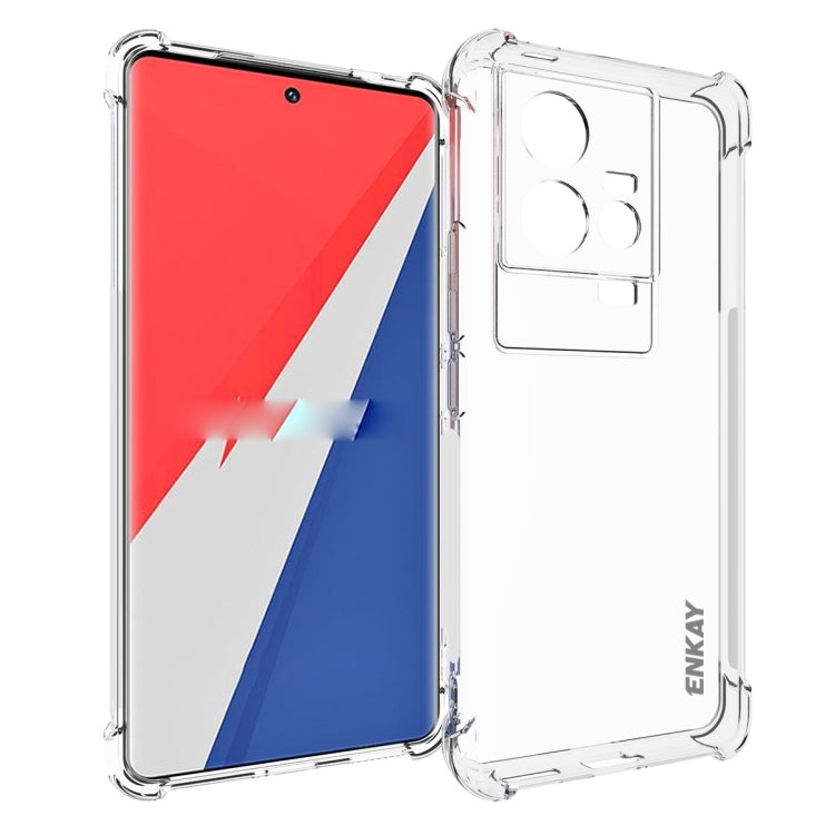 For vivo iQOO 11 5G ENKAY Hat-Prince Transparent TPU Shockproof Phone Case - vivo Cases by ENKAY | Online Shopping South Africa | PMC TechLife | Buy Now Pay Later Mobicred