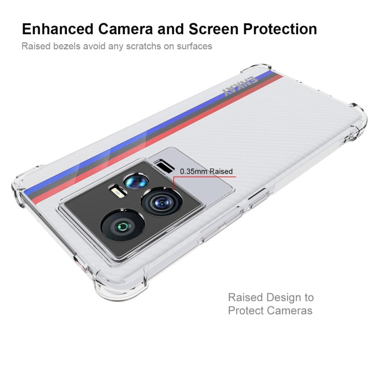 For vivo iQOO 11 5G ENKAY Hat-Prince Transparent TPU Shockproof Phone Case - vivo Cases by ENKAY | Online Shopping South Africa | PMC TechLife | Buy Now Pay Later Mobicred
