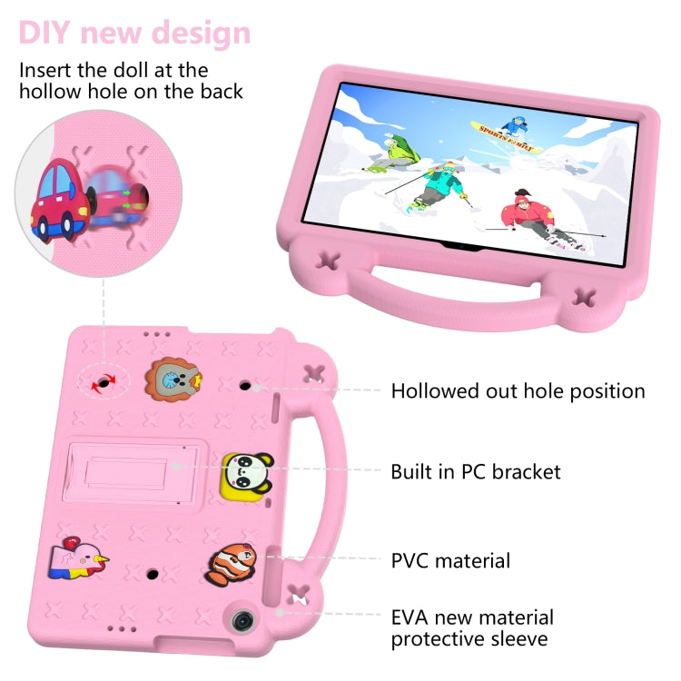 For Huawei Enjoy Tablet 2 10.1 Handle Kickstand Children EVA Shockproof Tablet Case(Pink) - Huawei by PMC TechLife | Online Shopping South Africa | PMC TechLife | Buy Now Pay Later Mobicred