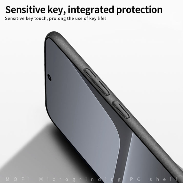 For Xiaomi 13 MOFI Fandun Series Frosted Ultra-thin PC Hard Phone Case(Blue) - 13 Pro Cases by MOFI | Online Shopping South Africa | PMC TechLife