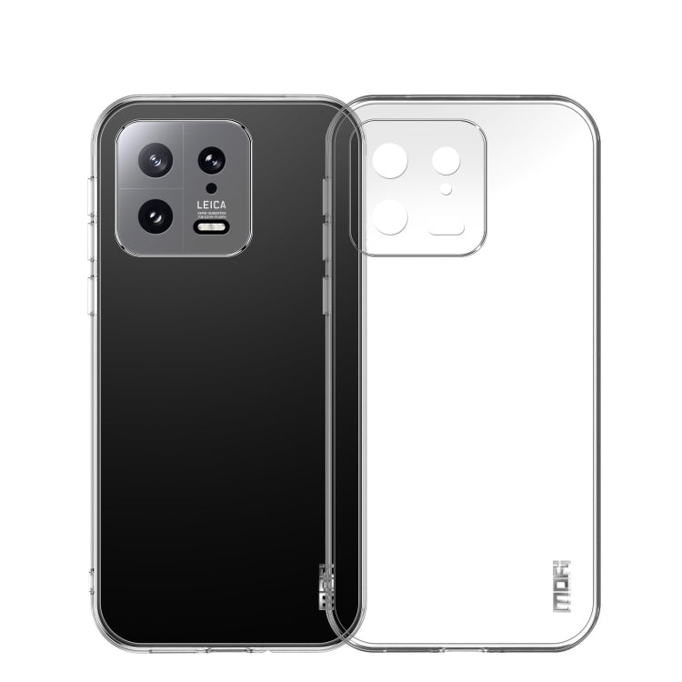 For Xiaomi 13 MOFI Ming Series Ultra-thin TPU Phone Case(Transparent) - 13 Cases by MOFI | Online Shopping South Africa | PMC TechLife