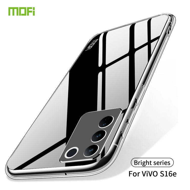 For vivo S16e MOFI Ming Series Ultra-thin TPU Phone Case(Transparent) - free shipping - PMC TechLife - Order now!