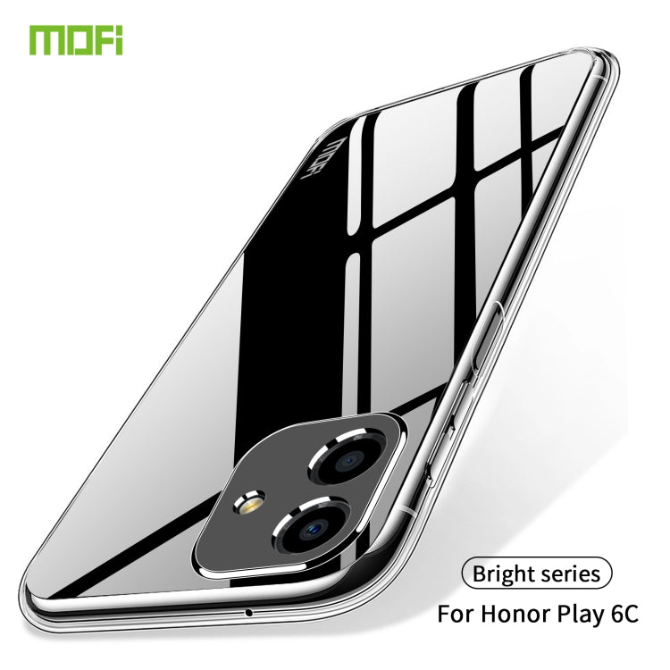 For Honor Play 6C MOFI Ming Series Ultra-thin TPU Phone Case(Transparent) - free shipping - PMC TechLife - Order now!