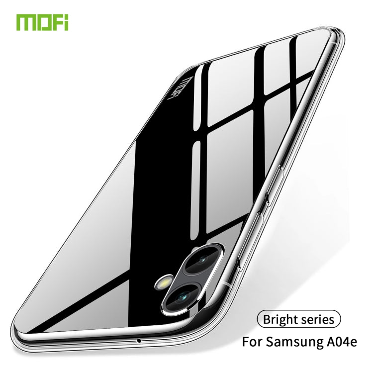 For Samsung Galaxy A04e MOFI Ming Series Ultra-thin TPU Phone Case(Transparent) - Galaxy Phone Cases by MOFI | Online Shopping South Africa | PMC TechLife