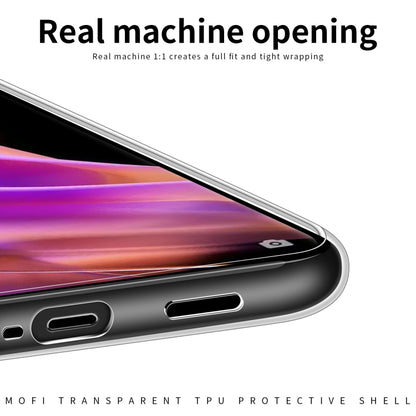 For OPPO Reno9 Pro+ 5G MOFI Ming Series Ultra-thin TPU Phone Case(Transparent) - OPPO Cases by MOFI | Online Shopping South Africa | PMC Jewellery