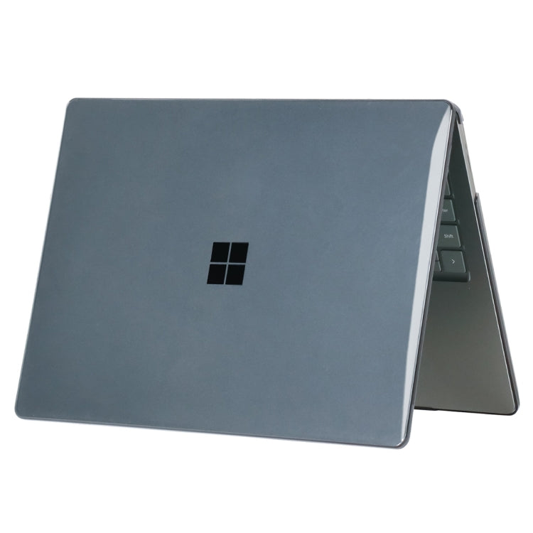 For Microsoft Surface Laptop Go 1/2 12.4 1943/2013 ENKAY Hat-Prince Shockproof Crystal Hard Case(Black) - free shipping - PMC Jewellery - Order now!