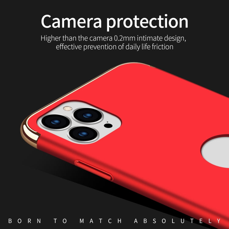 For iPhone 14 Pro MOFI Yatun Series 3 in 1 Stitching PC Phone Case(Black) - iPhone 14 Pro Cases by MOFI | Online Shopping South Africa | PMC TechLife