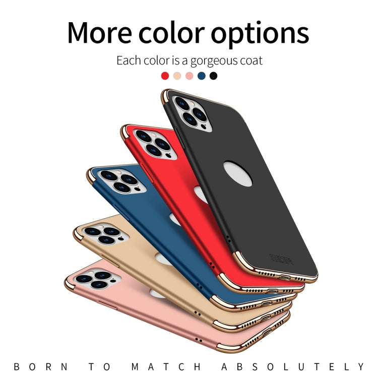 For iPhone 14 Pro MOFI Yatun Series 3 in 1 Stitching PC Phone Case(Rose gold) - iPhone 14 Pro Cases by MOFI | Online Shopping South Africa | PMC TechLife