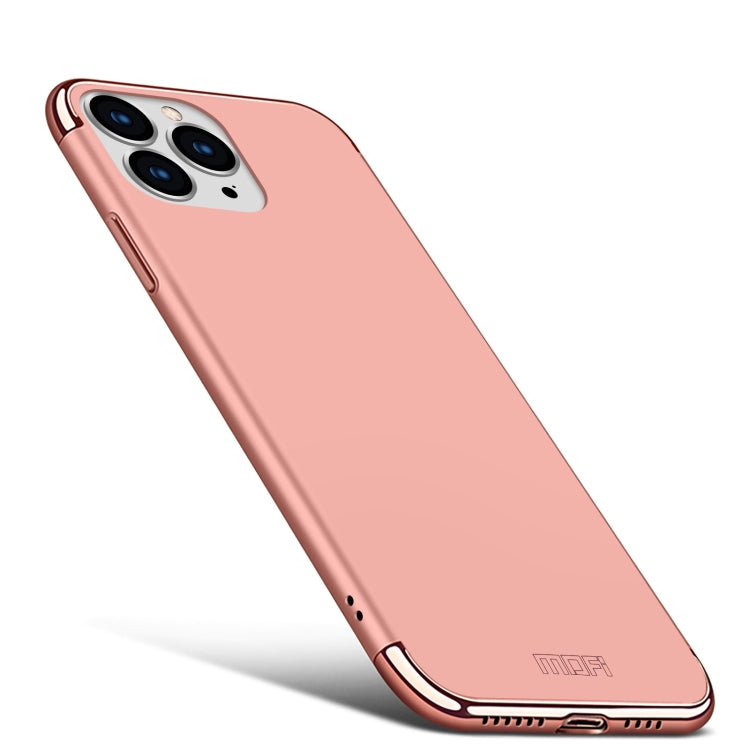 For iPhone 14 Pro Max MOFI Yatun Series 3 in 1 Stitching PC Phone Case(Rose gold) - iPhone 14 Pro Max Cases by MOFI | Online Shopping South Africa | PMC TechLife
