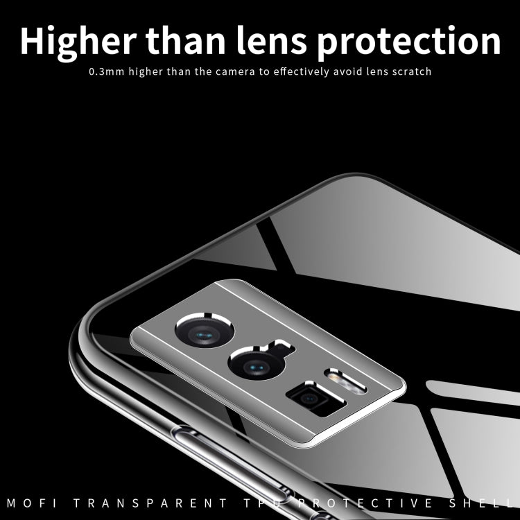 For Xiaomi Redmi K60 / K60 Pro MOFI Ming Series Ultra-thin TPU Phone Case(Transparent) - Xiaomi Cases by MOFI | Online Shopping South Africa | PMC Jewellery