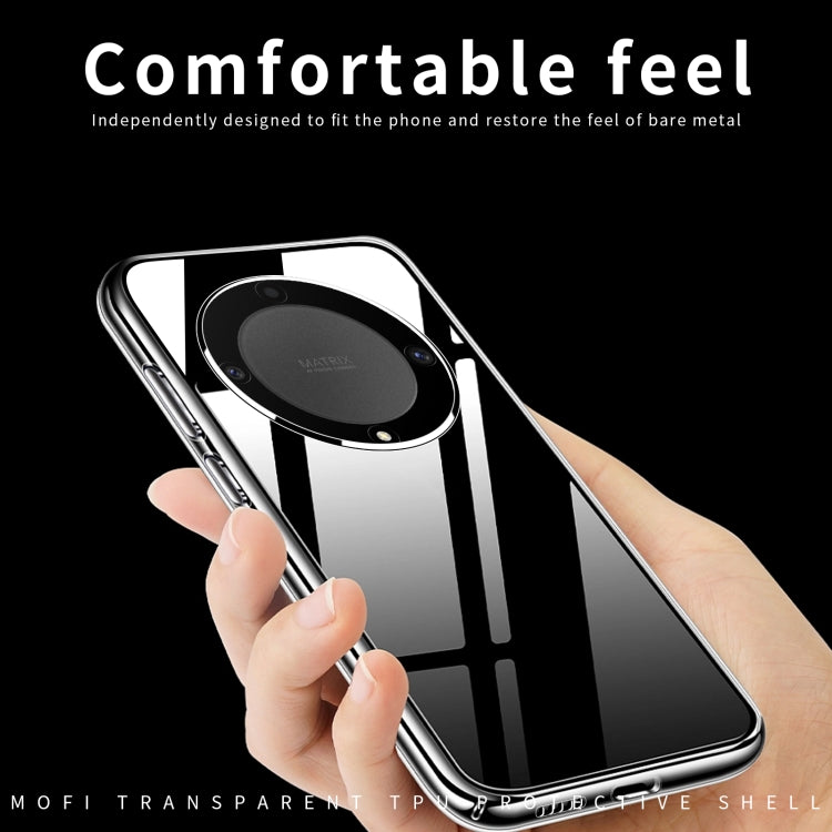 For Honor X9A MOFI Ming Series Ultra-thin TPU Phone Case(Transparent) - free shipping - PMC TechLife - Order now!