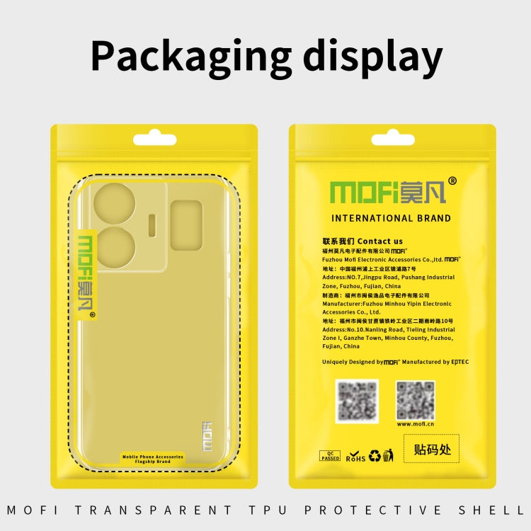 For Honor X9A MOFI Ming Series Ultra-thin TPU Phone Case(Transparent) - free shipping - PMC TechLife - Order now!