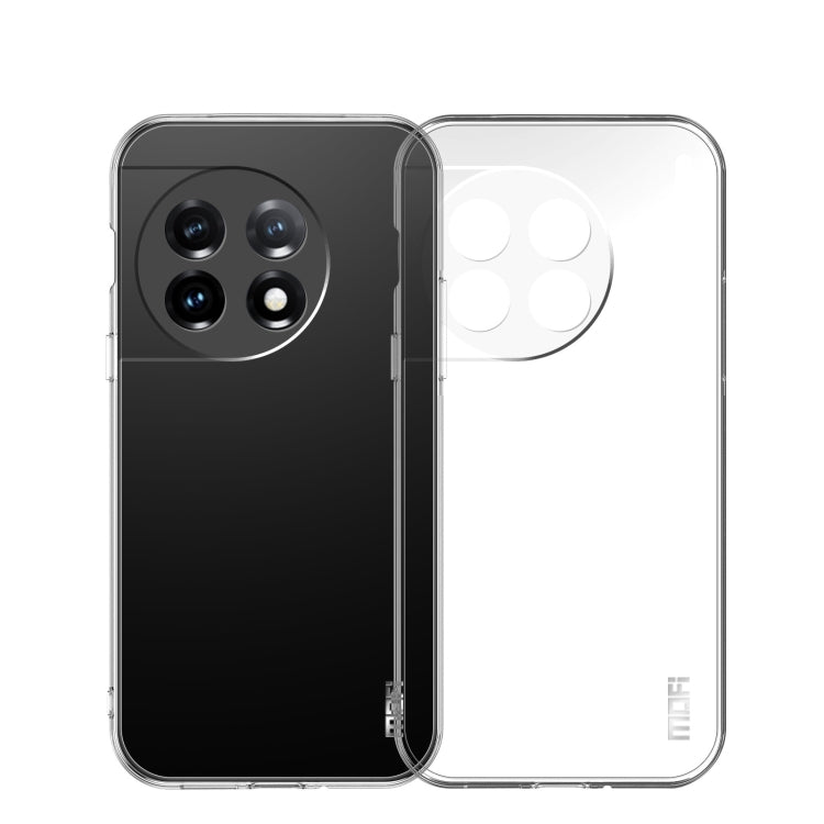 For OnePlus 11 MOFI Ming Series Ultra-thin TPU Phone Case(Transparent) - OnePlus Cases by MOFI | Online Shopping South Africa | PMC TechLife