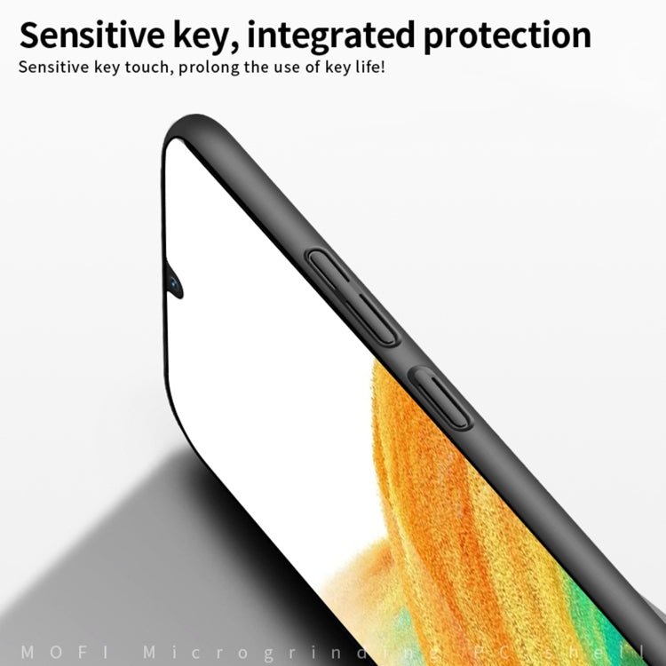 For Samsung Galaxy A34 5G MOFI Frosted PC Ultra-thin Hard Phone Case(Black) - Galaxy Phone Cases by MOFI | Online Shopping South Africa | PMC TechLife | Buy Now Pay Later Mobicred