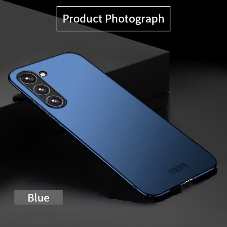 For Samsung Galaxy S23 FE 5G MOFI Frosted PC Ultra-thin Hard Phone Case(Blue) - Galaxy S23 FE 5G Cases by MOFI | Online Shopping South Africa | PMC TechLife | Buy Now Pay Later Mobicred