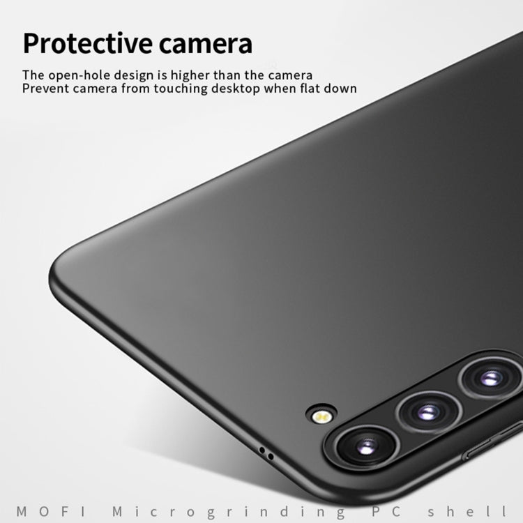 For Samsung Galaxy S24 5G MOFI Frosted PC Ultra-thin Hard Phone Case(Blue) - Galaxy S24 5G Cases by MOFI | Online Shopping South Africa | PMC TechLife