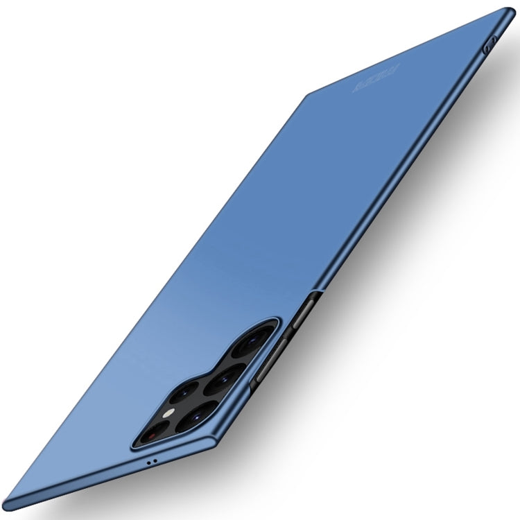 For Samsung Galaxy S24 Ultra 5G MOFI Frosted PC Ultra-thin Hard Phone Case(Blue) - Galaxy S24 Ultra 5G Cases by MOFI | Online Shopping South Africa | PMC TechLife | Buy Now Pay Later Mobicred