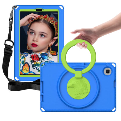 For Samsung Galaxy Tab A9 8.7 X110/X115 EVA Hybrid PC Shockproof Tablet Case with Frame(Blue) - Galaxy Tab A9 by PMC Jewellery | Online Shopping South Africa | PMC Jewellery