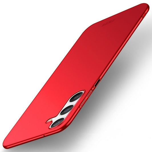 For Samsung Galaxy A14 4G / 5G MOFI Frosted PC Ultra-thin Hard Case(Red) - Galaxy Phone Cases by MOFI | Online Shopping South Africa | PMC Jewellery