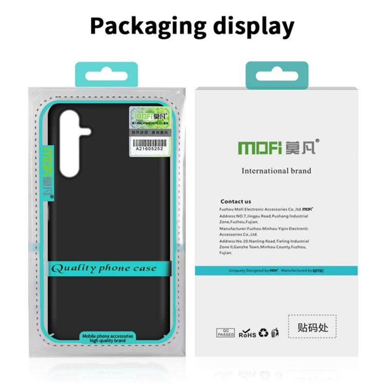 For Samsung Galaxy A14 4G / 5G MOFI Frosted PC Ultra-thin Hard Case(Black) - Galaxy Phone Cases by MOFI | Online Shopping South Africa | PMC Jewellery