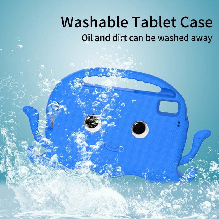 For Lenovo K10 TB-X6C6F 10.3 Octopus Style EVA PC Tablet Case(Blue) - Lenovo by PMC TechLife | Online Shopping South Africa | PMC TechLife | Buy Now Pay Later Mobicred