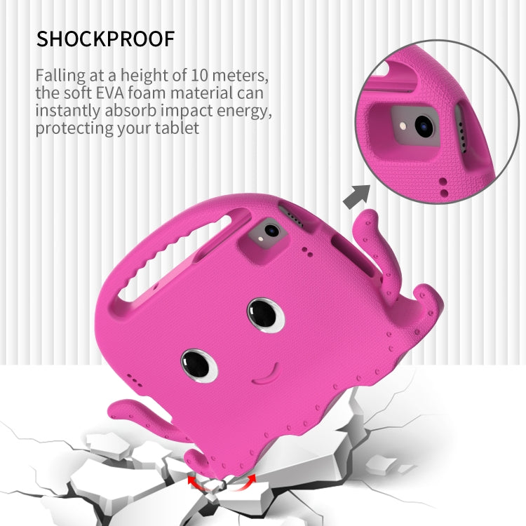 For Lenovo K10 TB-X6C6F 10.3 Octopus Style EVA PC Tablet Case(Rose Red) - Lenovo by PMC TechLife | Online Shopping South Africa | PMC TechLife | Buy Now Pay Later Mobicred