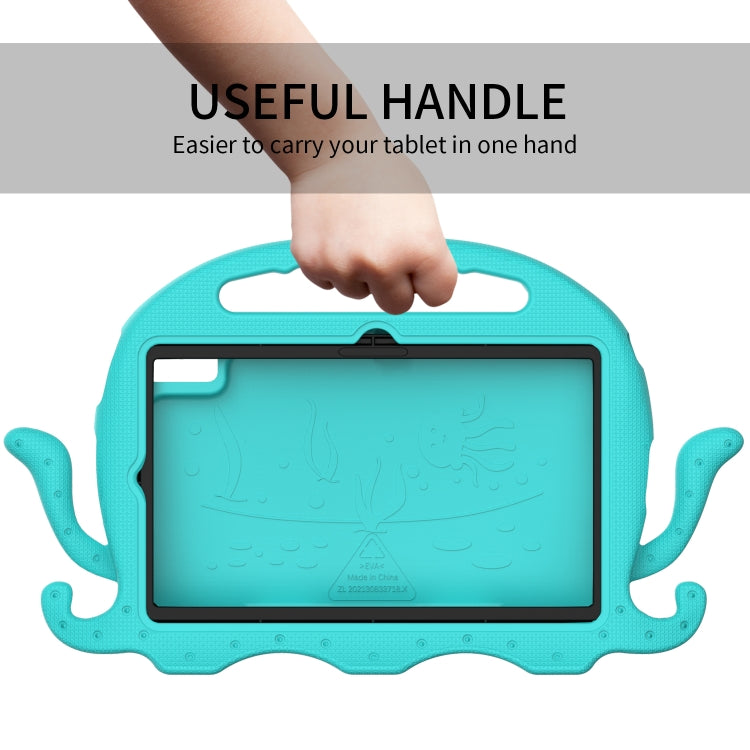 For Lenovo K10 TB-X6C6F 10.3 Octopus Style EVA PC Tablet Case(Glacial Green) - Lenovo by PMC TechLife | Online Shopping South Africa | PMC TechLife | Buy Now Pay Later Mobicred