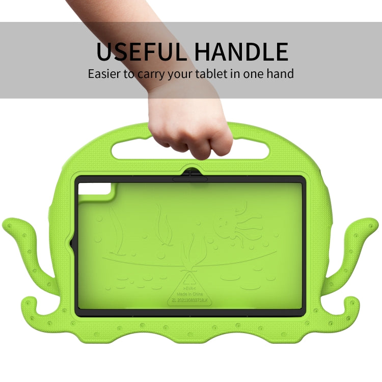 For Lenovo K10 TB-X6C6F 10.3 Octopus Style EVA PC Tablet Case(Grass Green) - Lenovo by PMC TechLife | Online Shopping South Africa | PMC TechLife | Buy Now Pay Later Mobicred