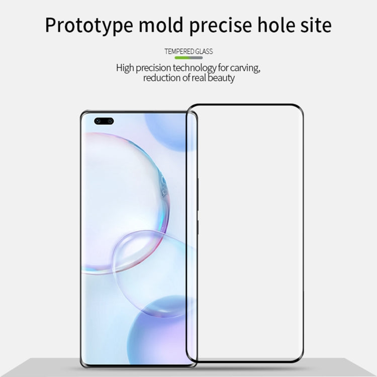 For Honor Magic5 Pro MOFI 9H 3D Explosion Proof Thermal Bending Full Screen Covered With Tempered Glass Film(Black) - Honor Tempered Glass by MOFI | Online Shopping South Africa | PMC Jewellery