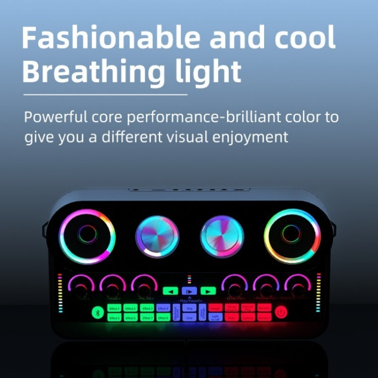 S20 Home Dual Speakers Bluetooth TF Card External Sound Card Audio - Live Sound Effects Processors by PMC TechLife | Online Shopping South Africa | PMC TechLife | Buy Now Pay Later Mobicred